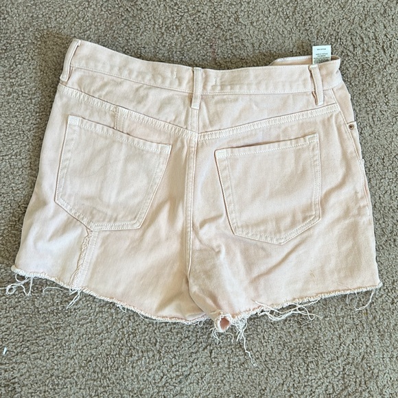 Pacsun peach pink ultra high rise vintage shorts 28 - Picture 6 of 6